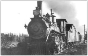 C.P.R. steam train