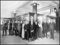 Vernon Bank of Montreal staff