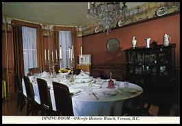 Dining room at O'Keefe Ranch