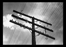 Okanagan Telephone poles and wires