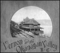 Sicamous Hotel photograph on the cover of the Vernon and the Okanagan Valley album
