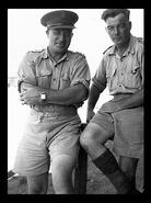 Captain Pete C. Gerrie and Captain Stan Hawkins, Western Command Trades Training Centre at Camp Vernon