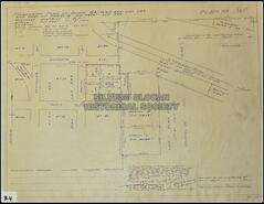Subdivision plan of Block 84- Plan 557- Lot 549 + part of parcel "B" DD. 15854- Lot 550. Kootenay Districted BC