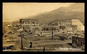 "Rebuilding Fernie, B.C. after the great fire"