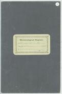 Penticton B.C. Meteorological Register: October 1909 - November 1910