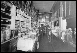 Interior of Fred Downey Tobacco and Confectionery