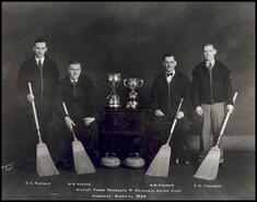 Grand Aggregate and Cammell-Laird cups winners, 1936 Kimberley bonspiel