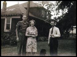 Ernest Edy, Jessie Van (nee Edy) and  Roderick L. Van