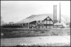 A.R. Rogers Lumber Co. and sawmill