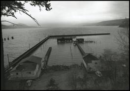 [View of waterfront at Penticton Yacht Club]