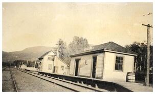 Canford station of Kettle Valley Railway Line
