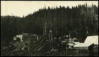 Houses at Anyox, ca. 1912