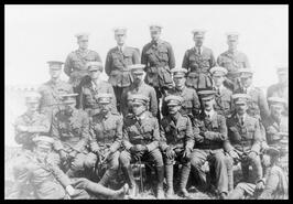 Members of the Rocky Mountain Rangers during W.W. II