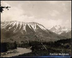 "The Elk River of Fernie, B.C."