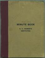 West Summerland Women's Institute Minute Book, 1920 - 1923