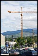 Patient care tower construction at Vernon Jubilee Hospital