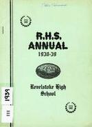 R.H.S. Annual, 1938-39