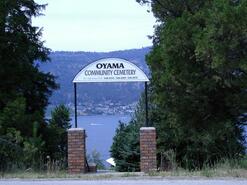 Oyama Community Cemetery : 14800 Oyama Road, Lake Country, British Columbia, Canada.ﾠ