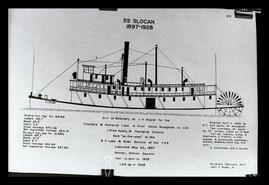 S.S. Slocan drawing