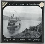 River steamer, Fort George