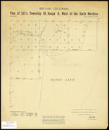 Plan of SE 1/4 Township 19 Range 6 West of the Sixth Meridian