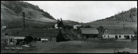 Doukhobor communal buildings at Grand Forks, B.C