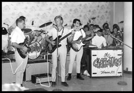 "The Chattelles" band, Eaton's Store publicity event