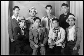 Group of Japanese men