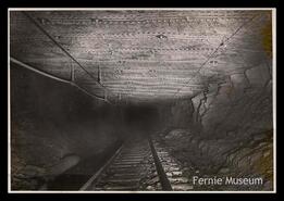 Mine tunnel, Coal Creek, B.C.