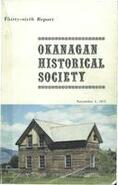 Thirty-sixth annual report of the Okanagan Historical Society
