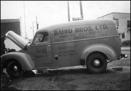 Baird Bros. panel truck
