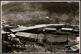 "Tipple at Coal Creek Mines, Fernie, B.C."