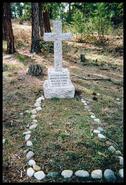 Joseph Wentworth's grave