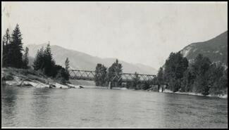 Bridge over the Slocan River