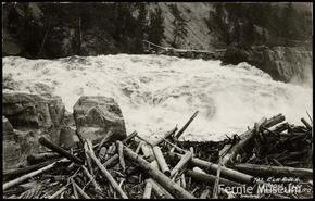 "Elk River rapids. Elko near Fernie, B.C."