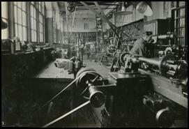 Machine shop tool room at Hidden Creek Mine, Anyox