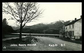 John Keen house, Kaslo, B.C