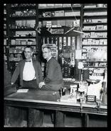 Don & Glen Manly in their store