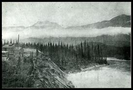 Columbia River, Mount Begbie and Revelstoke smelter