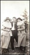 Unidentified man and women