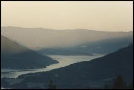 Aerial view of Sicamous 