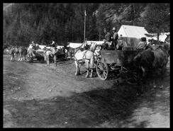 Monashee Internment Camp located at Mine Hill just east of Cherryville