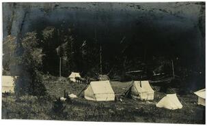 C.P.R. surveyor tour camp near Aspen Grove