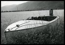 Motor boat on Christina Lake, B.C.