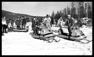 Lumby snowmobile races
