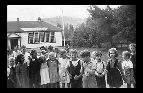 Group of children at Coldstream School