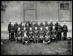 Rocky Mountain Rangers at drill hall