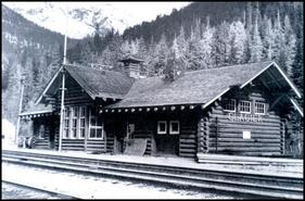 Glacier station, Glacier National Park