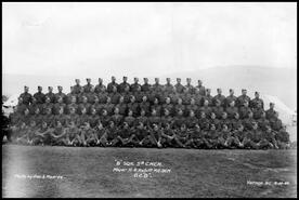 "B" Squadron 5th Canadian Motorcycle Regiment at Camp Vernon
