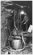 Nickel Plate Mine diamond drill underground